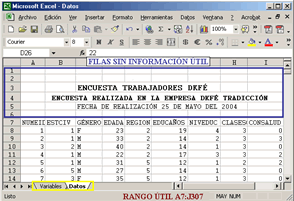 Archivo de Excel desde donde se traeran los Datos - Importar informacion desde Excel