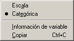 Definir el tipo de variables (Categorica o Escala) dentro del procedimiento tablas personalizadas de SPSS