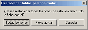 Restablecer valores iniciales del generador de trablas Personalizadas de SPSS
