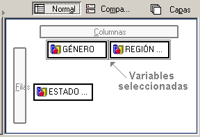 Seleccionar variables de Columna